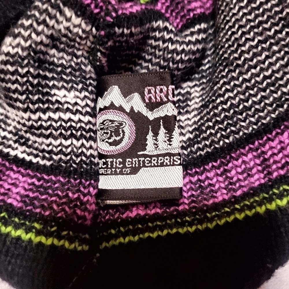 Arctic Cat Vintage Wear Snowmobile Racing Sweater Size Large - Picture 6 of 7